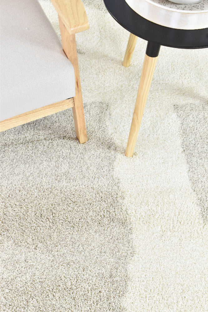 Tango Latte Rug - Turkish-inspired shaggy rug from Treasures of Turkey
