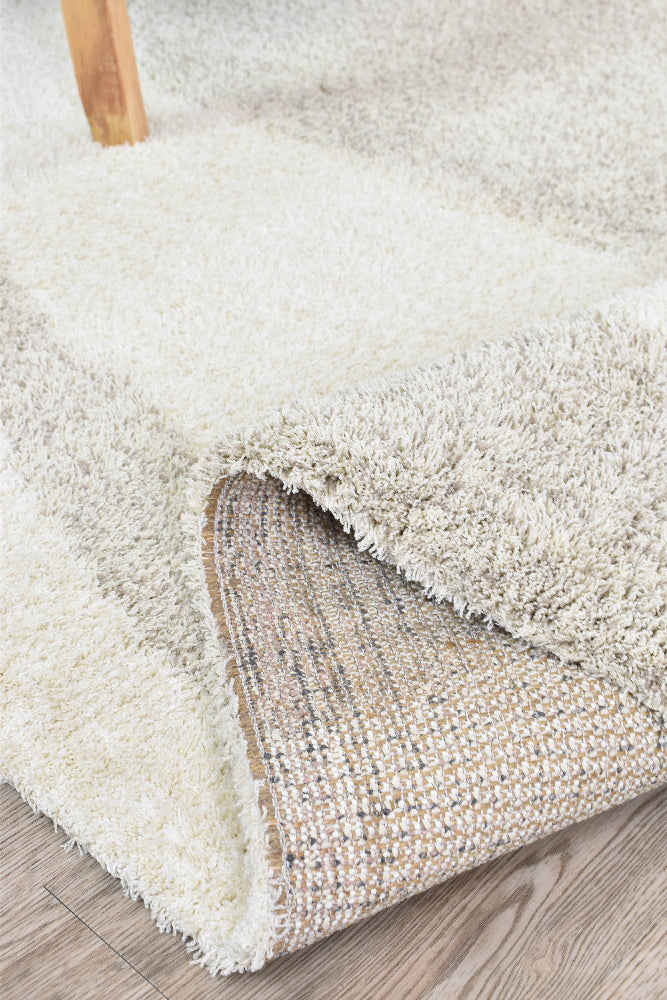 Tango Latte Rug - Turkish-inspired shaggy rug from Treasures of Turkey