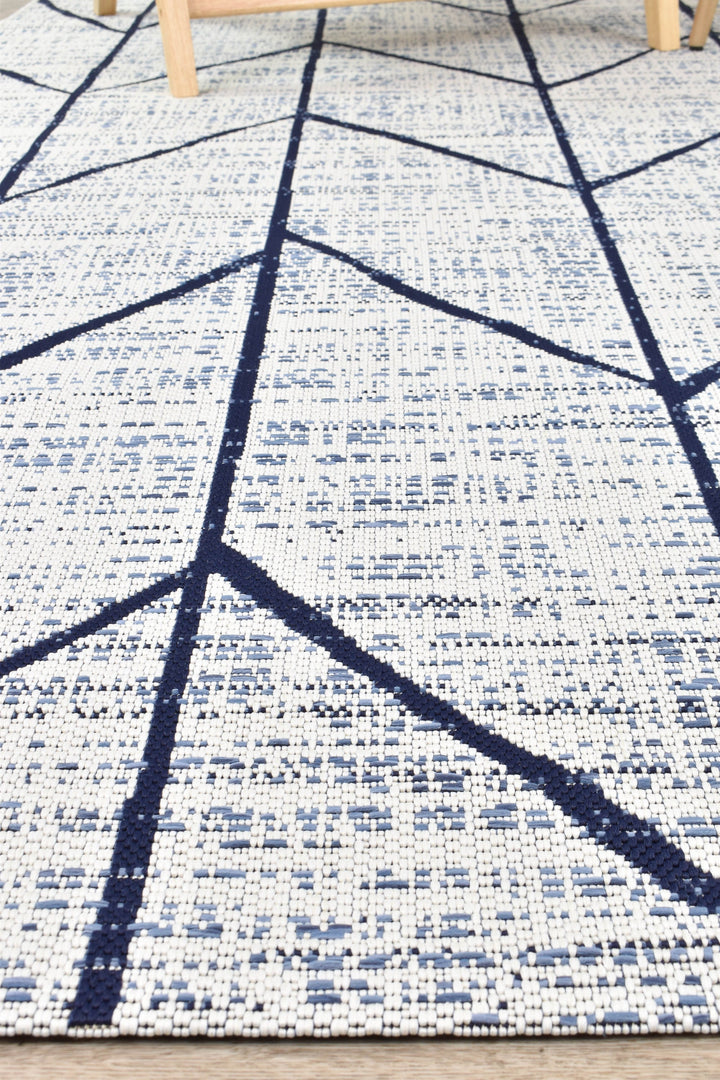 Mirada Cream Blue Rug 47274-306.