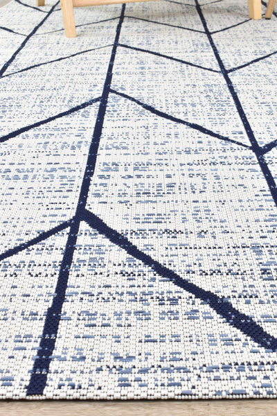 Mirada Cream Blue Rug 47274-306.