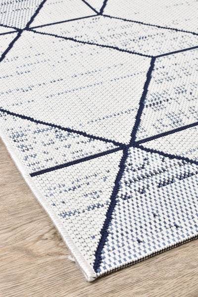 Mirada White Blue Rug 47277-396.