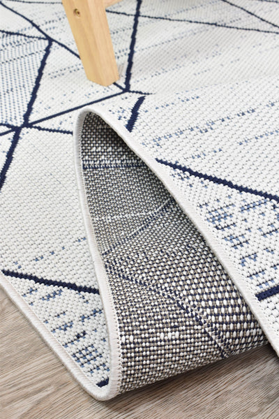 Mirada White Blue Rug 47277-396.