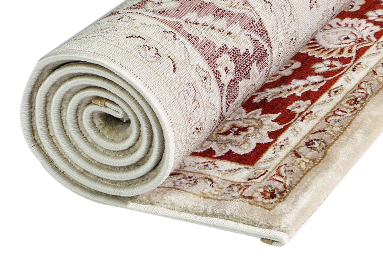 Alanya Cream/Red Rug | Treasures of Turkey