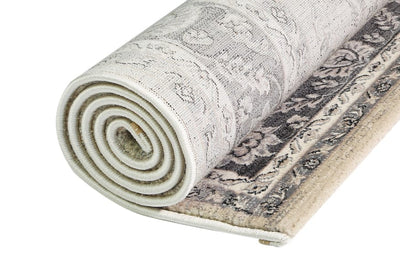 Alanya Beige/Grey Rug |  Treasures of Turkey