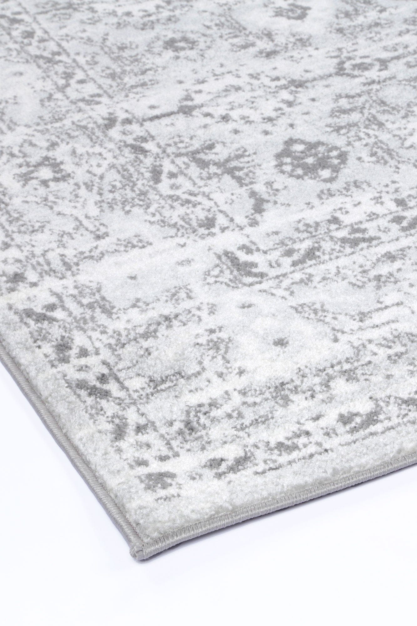Navana Grey White Ancient Rug Brand Ventures