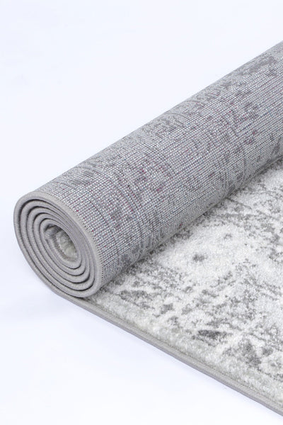 Navana Grey White Ancient Rug Brand Ventures