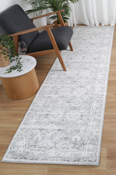 Navana Grey White Ancient Rug Brand Ventures