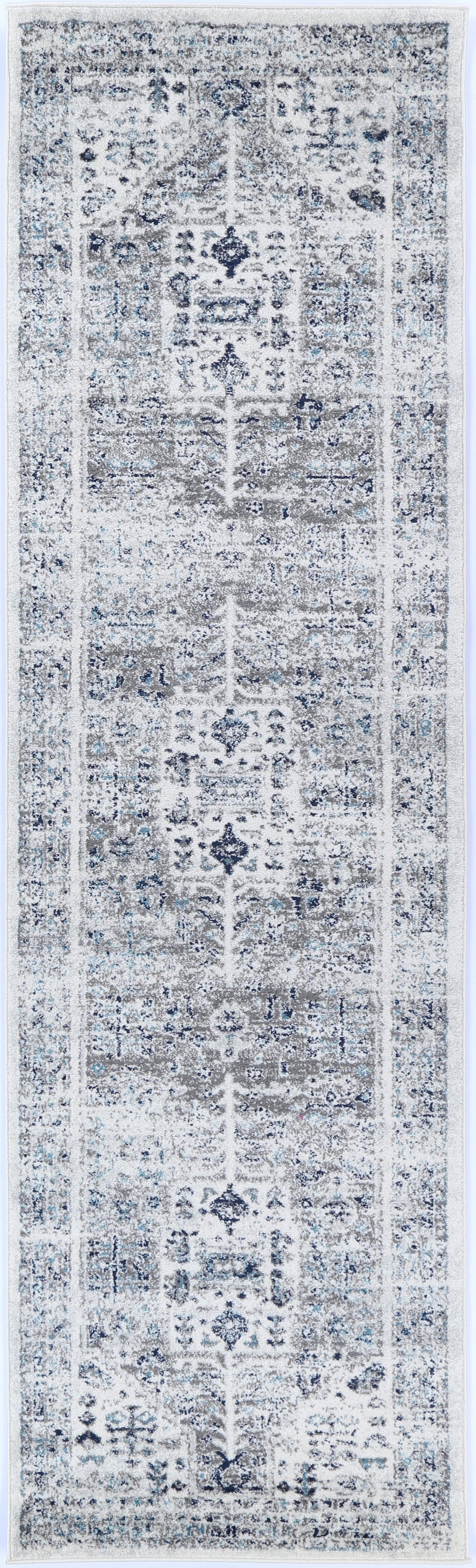 Navana Cream Blue Traditional Rug Brand Ventures