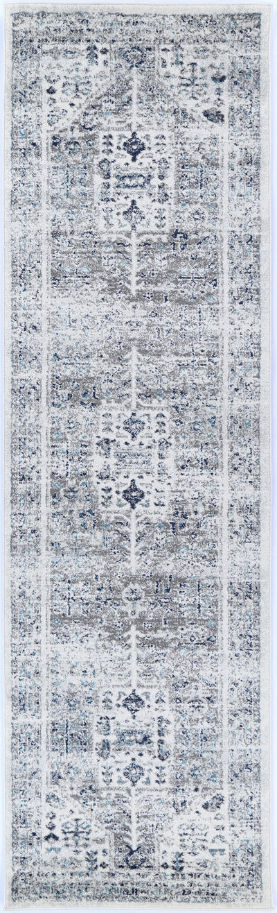 Navana Cream Blue Traditional Rug Brand Ventures