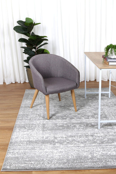 Navana Grey Transitional Rug Brand Ventures