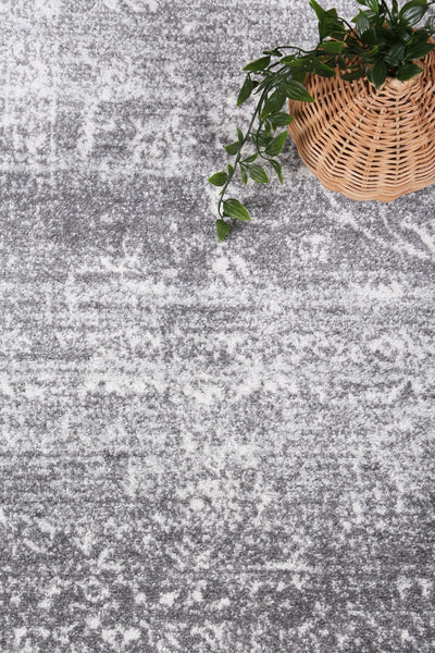 Navana Grey Transitional Rug Brand Ventures