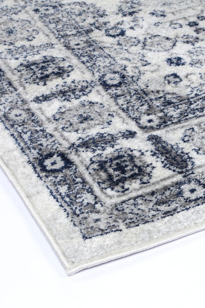 Navana Navy Cream Traditional Rug Brand Ventures