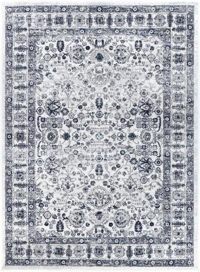 Navana Navy Cream Traditional Rug Brand Ventures