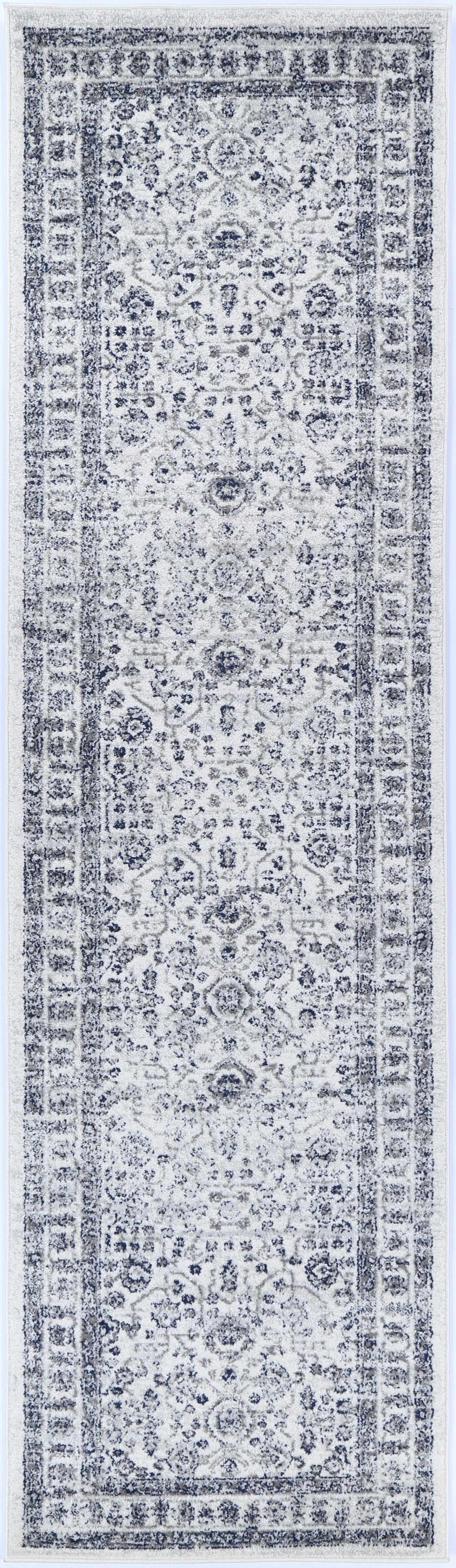 Navana Navy Cream Traditional Rug Brand Ventures