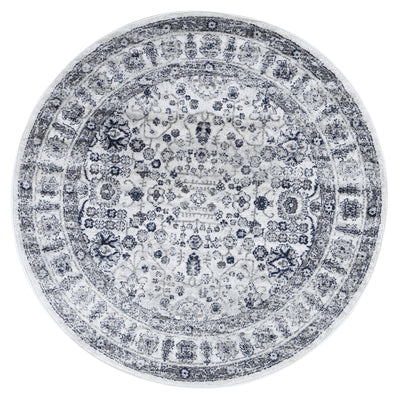 Navana Navy Cream Traditional Rug Brand Ventures