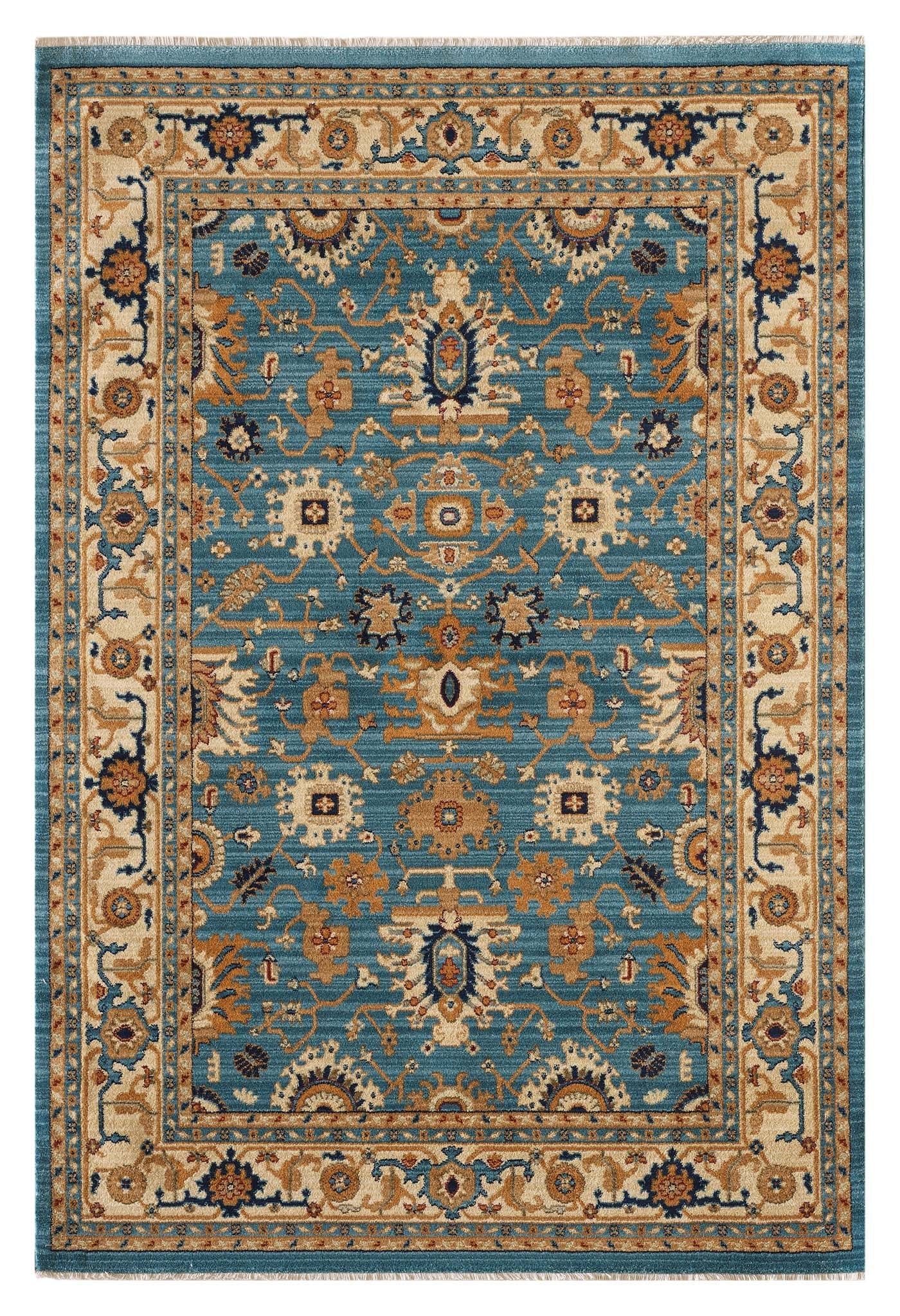 Persian Blue Aztec Saray Rugs