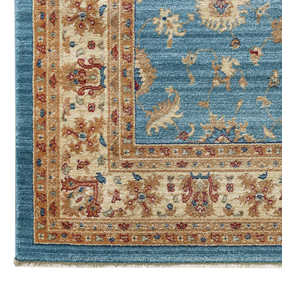 Persian Blue Floral Saray Rugs