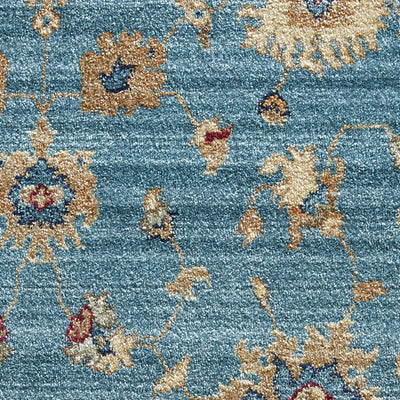 Persian Blue Floral Saray Rugs
