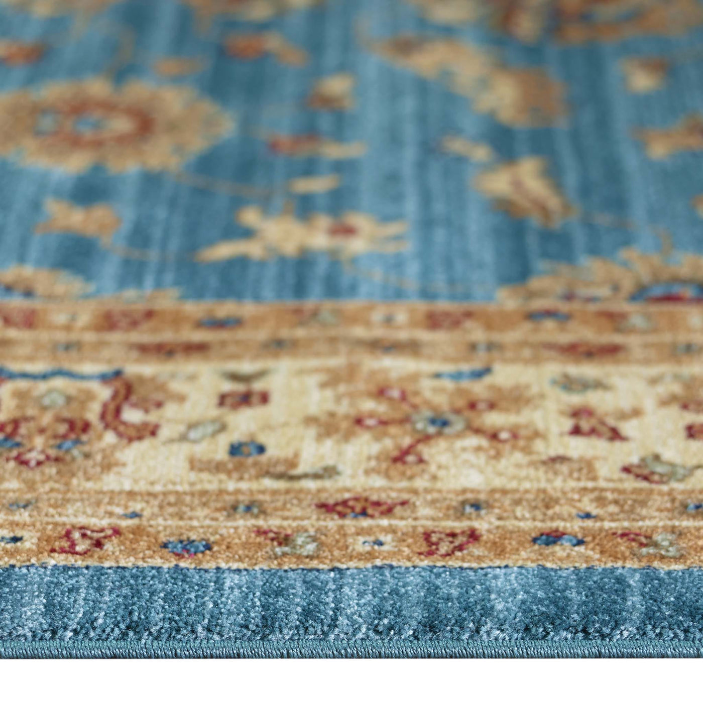 Persian Blue Floral Saray Rugs