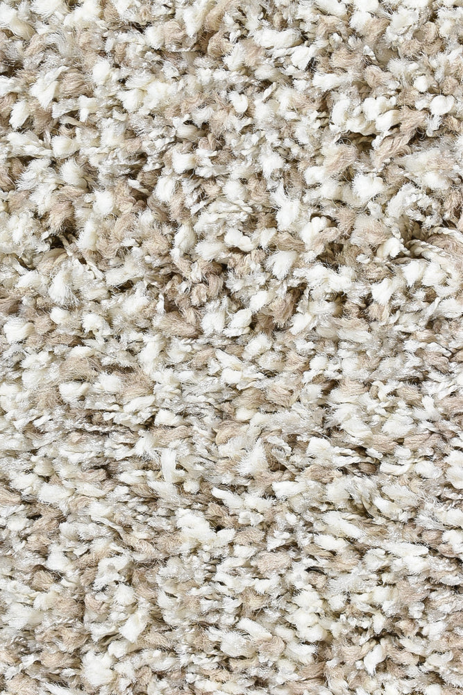 Plain Portland Shaggy Rug Beige - Turkish-inspired shaggy rug from Treasures of Turkey