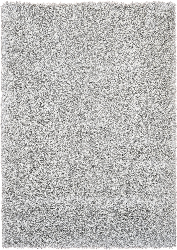 Plain Portland Shaggy Rug Grey - Turkish-inspired shaggy rug from Treasures of Turkey