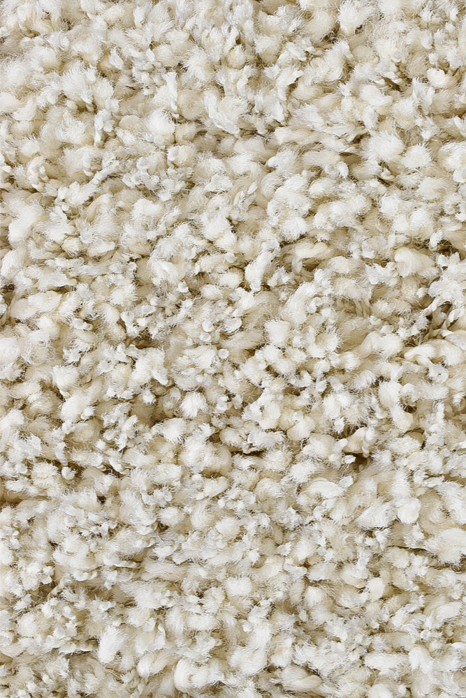 Plain Portland Shaggy Rug Natural - Turkish-inspired shaggy rug from Treasures of Turkey