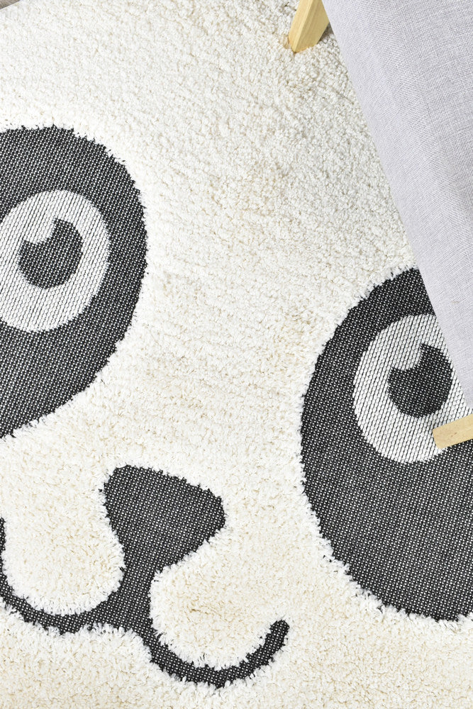 Mr&Mrs Panda Rug - Turkish-inspired kids rug from Treasures of Turkey