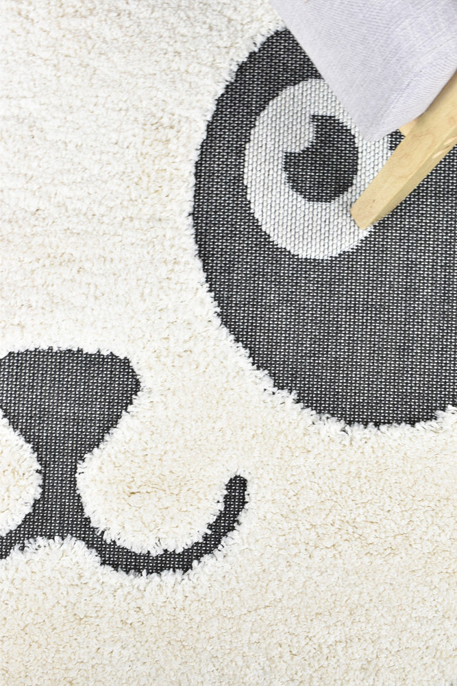Mr&amp;Mrs Panda Rug - Turkish-inspired kids rug from Treasures of Turkey