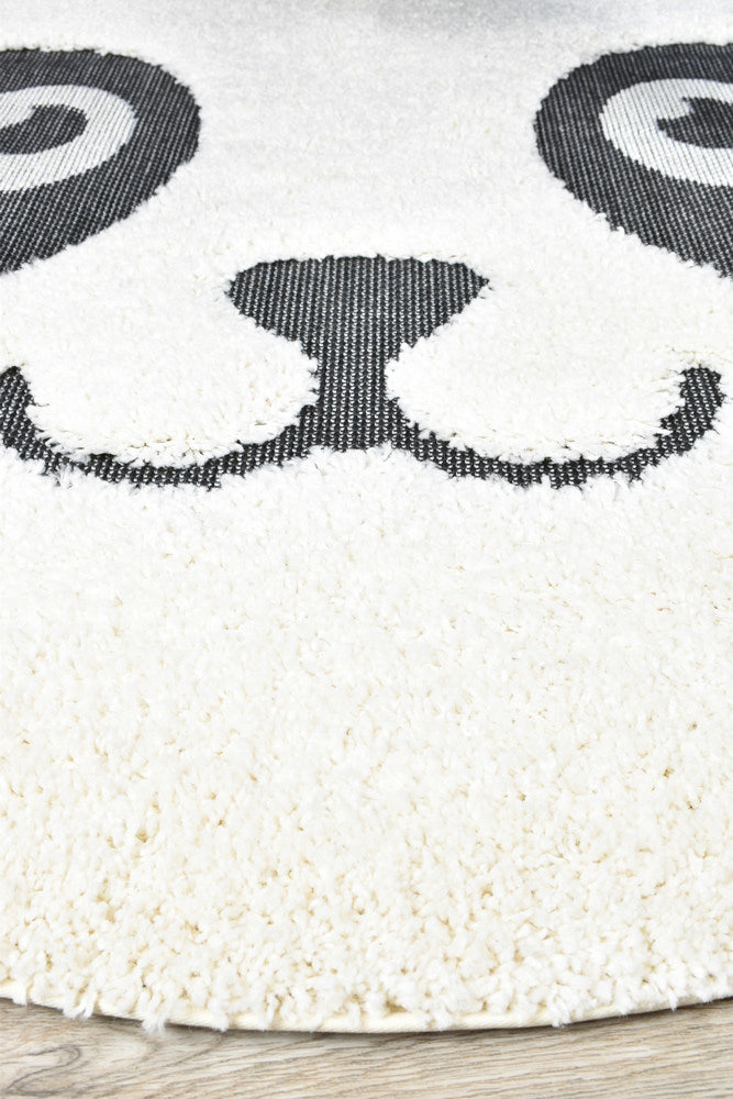 Mr&amp;Mrs Panda Rug - Turkish-inspired kids rug from Treasures of Turkey