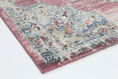 Konya Medalion Transitional Blush Rug Brand Ventures