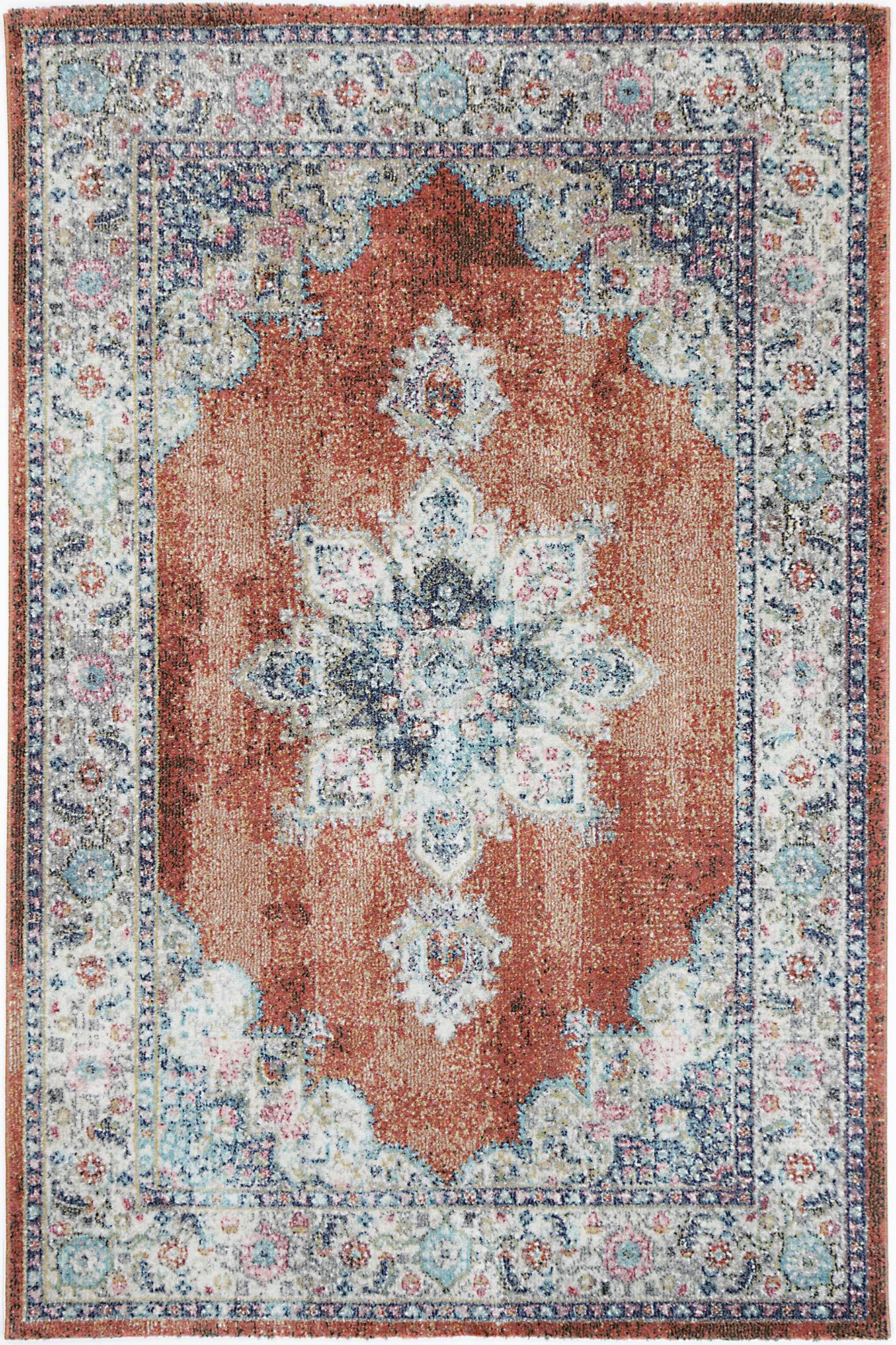 Konya Transitional Rust Rug Brand Ventures