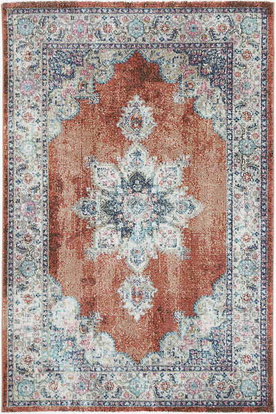Konya Transitional Rust Rug Brand Ventures