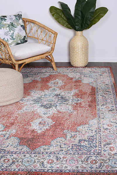 Konya Transitional Rust Rug Brand Ventures