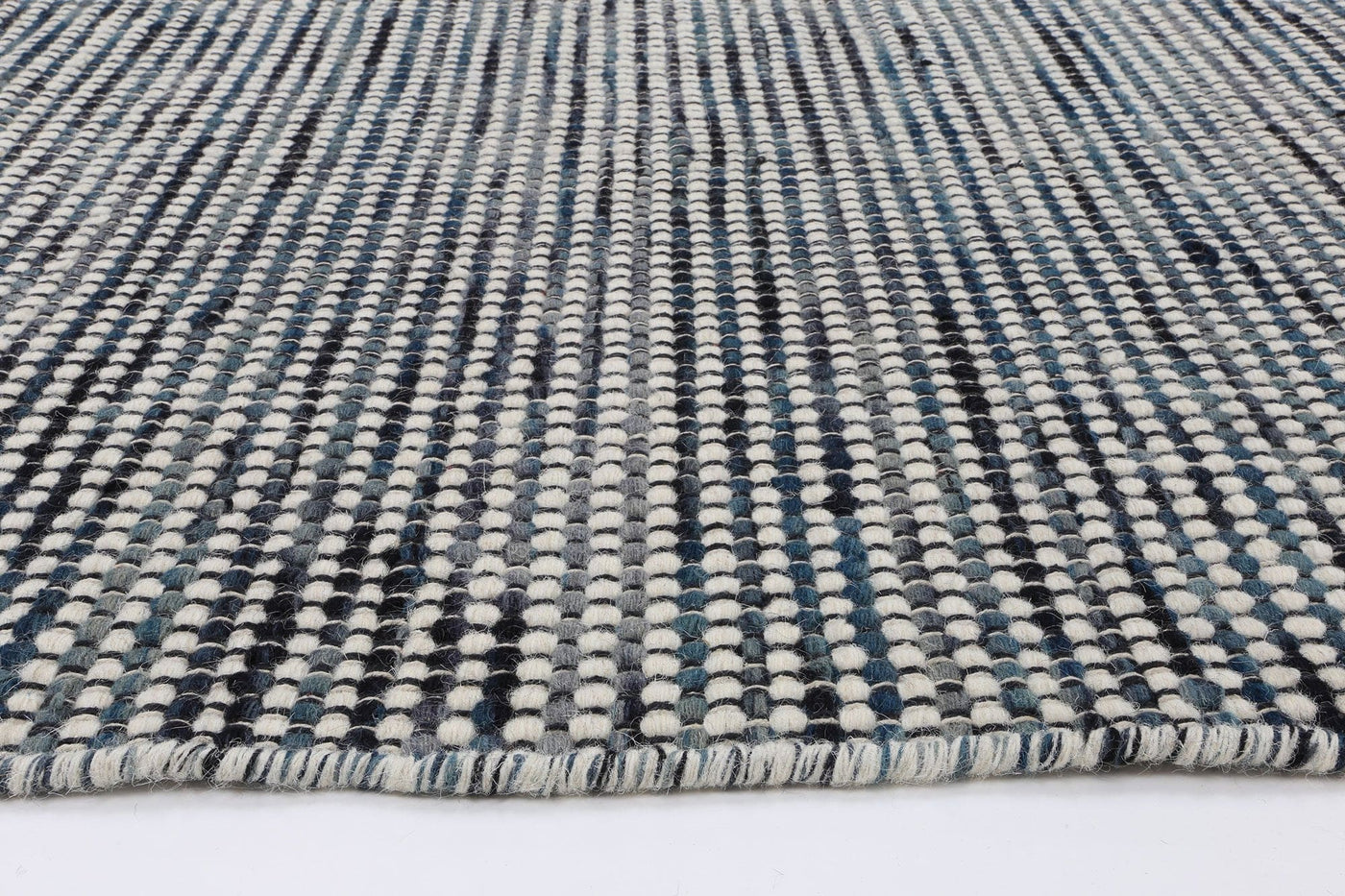 Zenno Teal Blue Rug Brand Ventures