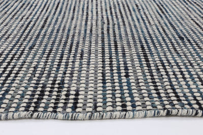 Zenno Teal Blue Rug Brand Ventures