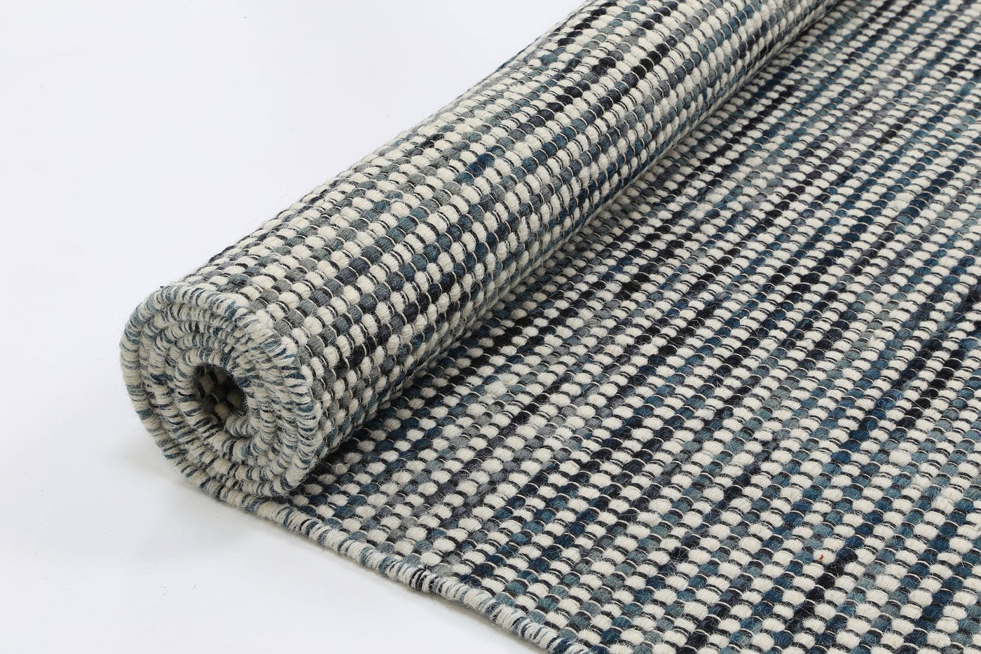 Zenno Teal Blue Rug Brand Ventures