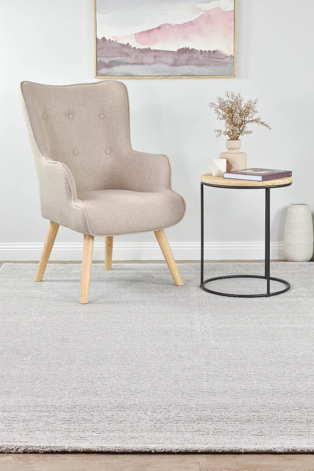 Contour Angelite Rug - Turkish-inspired modern rug from Treasures of Turkey