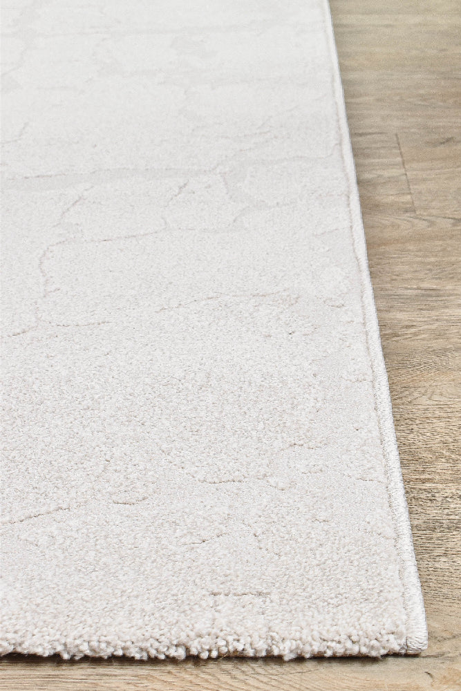 Contour White Agate Rug - Turkish-inspired modern rug from Treasures of Turkey