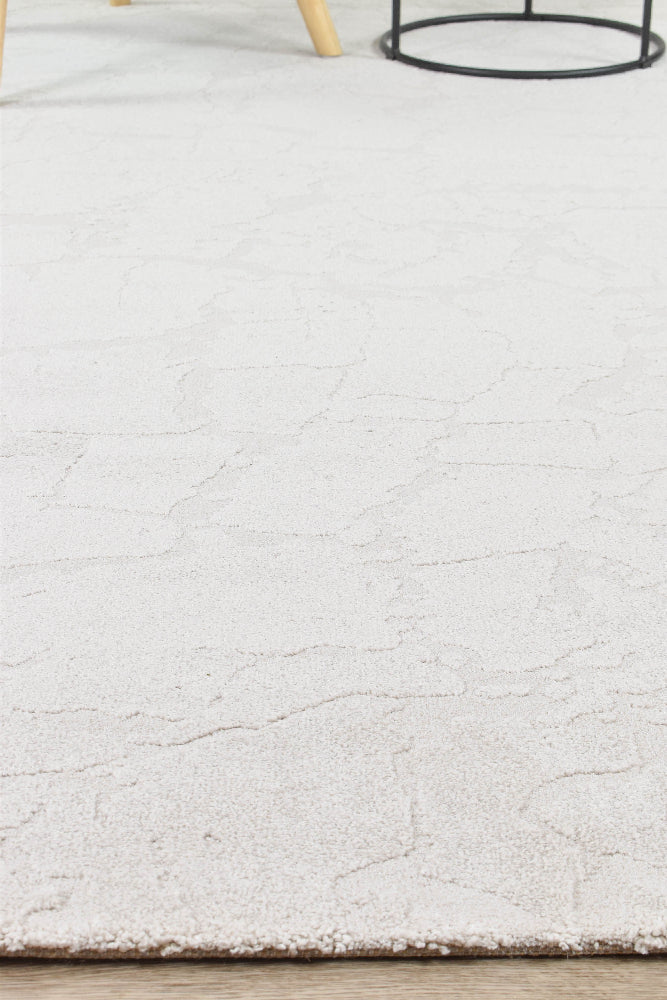 Contour White Agate Rug - Turkish-inspired modern rug from Treasures of Turkey