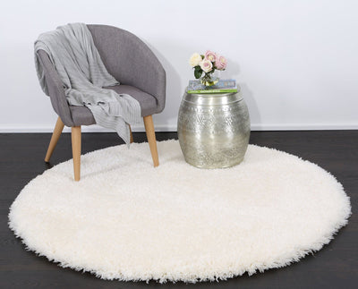 Flokati Shag Rug White Brand Ventures